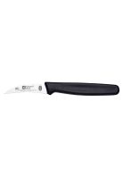 CUCHILLO TORNEADOR MANGO NEGRO 6 CM