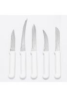 KIT DE 5 CUCHILLOS DE LEGUMBRES BLANCO