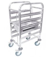 CARRO BANDEJERO SIMPLE GN 1/1 38 x 55 x 100 CM