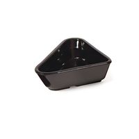 SET DE 6 RAMEKIN TRIANGULAR MELAMINA NEGRO 60ML