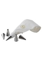 MANGA REPOSTERA + 5 BOQUILLAS INOX PASTRY