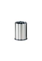 PAPELERA ACERO INOX 13,2 LTS RUBBERMAID