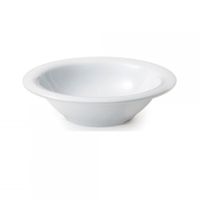 SET DE 6 PLATOS BLANCOS HONDO SOPA 18 X 4 CM