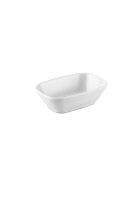 Set De 4 PLATO RECTANGULAR PC BLANCO