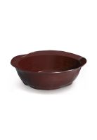 BOWL REDONDO MELAMINA NEW YORK 40 CM. CAFÉ