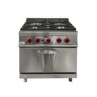 COCINA 4 PLATOS GAS CON HORNO LINEA 700 VOLTER
