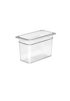 CONTENEDOR POLICARBONATO TRANSP. GN 1/3 x 20 CMS