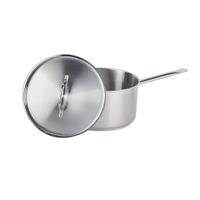 CAZO ALTO ACERO INOXIDABLE CON TAPA Y FONDO DIFUSOR 2.8 LITROS