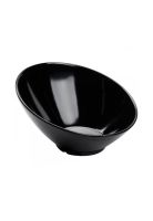 BOWL MELAMINA CASCADA NEGRO 21 X 10.6 CM