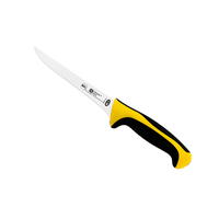 CUCHILLO DESHUESADOR AVES, MANGO AMARILLO LÍNEA HACCP