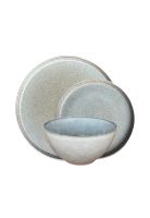 Set Vajilla 18 Piezas Cerámica Gris Linea Oslo - A