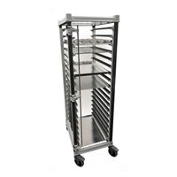 CARRO BANDEJA 60X40 CM SERIE CAMSHELVING 4 RUEDAS CON FRENO