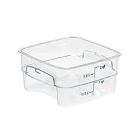 RECIPIENTE GRADUADO CUADRADO POLICARBONATO 1.9 LITROS