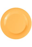 SET 3 PLATO MELAMINA AMARILLO 30 cm