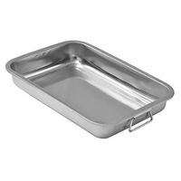 AZAFATE CON AZAS ACERO INOXIDABLE 60X40X7 CM