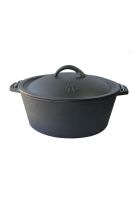 OLLA DE HIERRO NEGRA 25.5 X 10 CM