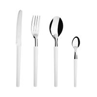 SET 24 CUBIERTOS BLANCO CON RALLADOR