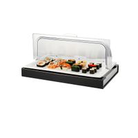 Exhibidor Buffet Frio C/Tapa Roll Inserto Gn 1/1X2 Cm