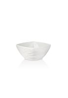 SET DE 6 BOWLS DE MELAMINA CUADRADO BLANCO 12.5 X 12.5 CM LI