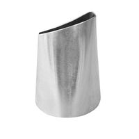 BOQUILLA MEDIA LUNA ACERO INOXIDABLE Ø18XØ25X40 MM