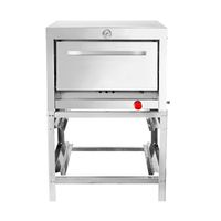 HORNO 1 CÁMARA ACERO INOXIDABLE 58X65 GLP VOLTER