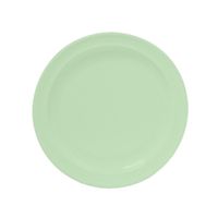 SET DE 6 PLATO DE ALMUERZO MELAMINA VERDE 23 CM.