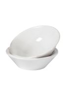 Set De 6 RAMEKIN OVALADO MELAMINA BLANCO 44ML