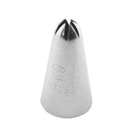 BOQUILLA ESTRELLA 6P ACERO INOXIDABLE Ø9XØ18X35 MM