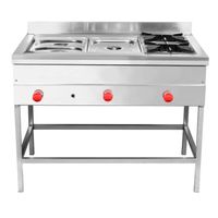 BAÑO MARIA 3 DEPÓSITOS + 2 QUEMADORES GLP VOLTER