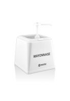 DISPENSADOR DE MAYONESA SET BLANCO