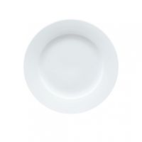 SET 6 PLATO BORDE ANCHO PORCELANA 20 CM LINEA PADUA