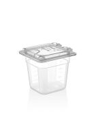 TAPA POLICARBONATO GN 1/6 FLIP LID.