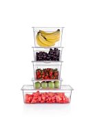 CONTENEDOR POLICARBONATO TRANSPARENTEGN 1/4x10 cms