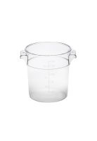 CONTENEDOR POLICARBONATO REDONDO 17 LT