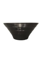 Set de 6 Bowls Redondo Melamina 20 Cm. Negro