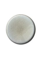 Set 6 Platos Redondo Ceramica 27 Cm Gris Linea Oslo