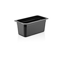 CONTENEDOR GN POLICARBONATO NEGRO 1/3X15 CM