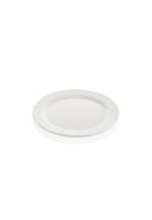 PLATO MELAMINA BLANCO 20 CM LINEA KPLUS