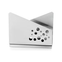 SERVILLETERO DISEÑO PERFORADO ACERO INOX