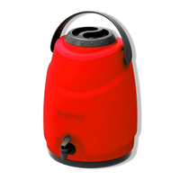 TERMO DISPENSADOR TÉRMICO ASPEN 12 LITROS CAMPING SOPRANO COLOR ROJO
