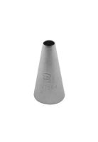 Set De 2 Boquilla Redonda Lisa Inox Ø6xø18x35mm