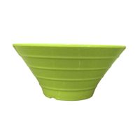 SET DE 6 BOWLS REDONDO MELAMINA VERDE 20 CM