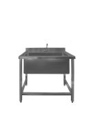 Lavafondo Mural 1 Taza Medidas 100 X 70 X 86,5 Cms.