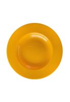 Set De 6 Plato Hondo 23cm Amarillo