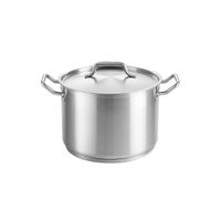 OLLA CON TAPA ACERO INOXIDABLE FONDO DIFUSOR 9 LITROS