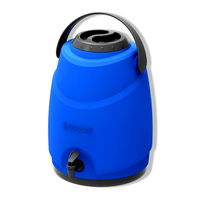 TERMO DISPENSADOR TÉRMICO ASPEN 12 LITROS CAMPING SOPRANO COLOR AZUL