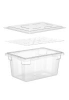 PACK CAJA DE ALMACENAMIENTO MAS TAPA Y DRENAJE 46X30X23 CM