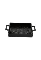 FUENTE CUADRADA GRILL CERÁMICA GRES 22X17X3