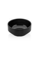 SET DE 4 POCILLO 12 CM 400 ML MELAMINA NEGRA