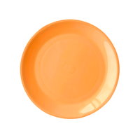 SET DE 6 PLATOS DE POLICARBONATO AMARILLO 23.5 CM